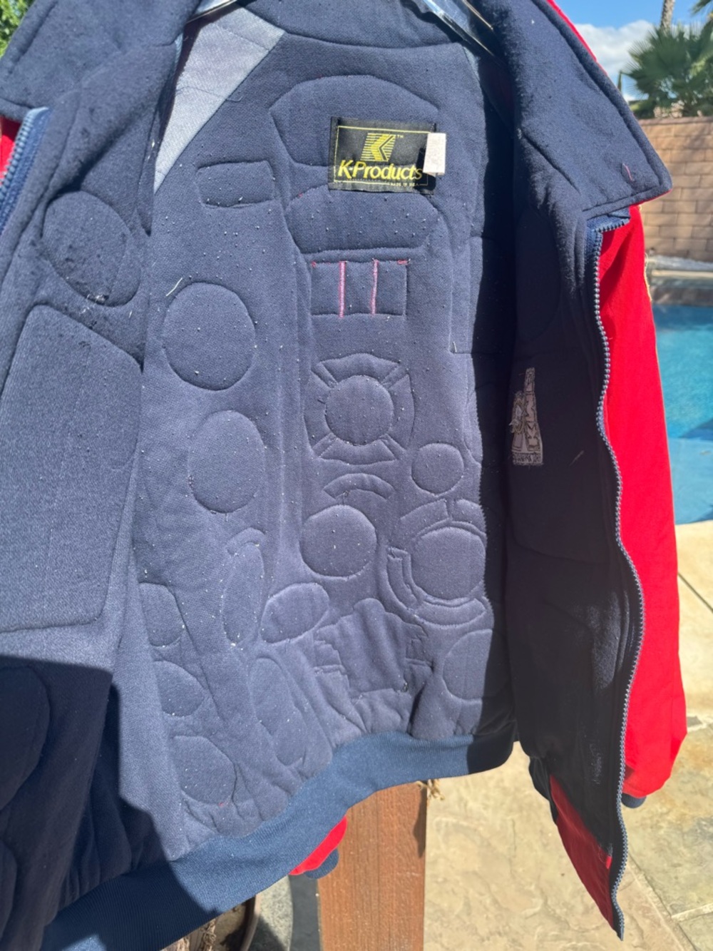 Boy Scouts of America patch bomber jacket SZ Lg - Picture 11 of 15